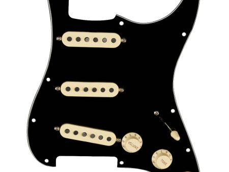 Fender Pre-Wired Strat 3-Ply Black Pickguard Tex-Mex Single-Coils on Sale