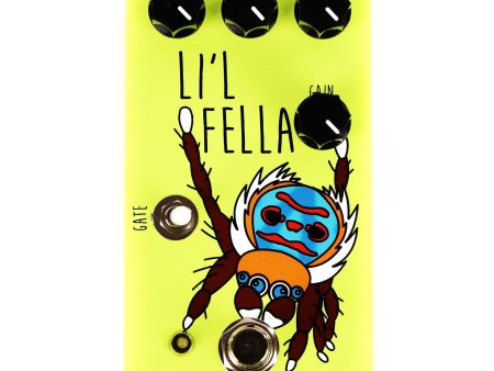 Fuzzrocious Li l Fella Overdrive Effect Pedal Neon Yellow Discount