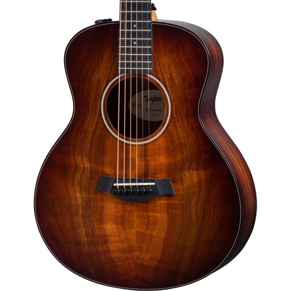 Taylor GS Mini-e Koa Plus Acoustic-Electric Shaded Edgeburst Used Fashion