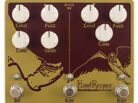 EarthQuaker Devices Hoof Reaper Fuzz Distortion V2 Effects Pedal Hot on Sale