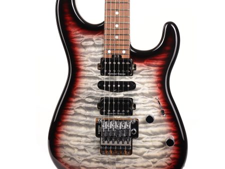 Charvel MJ San Dimas Style 1 HSH FR PF QM Midnight Glow Online