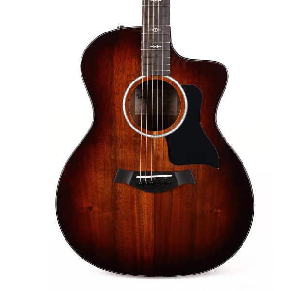 Taylor 224ce-K DLX Koa Grand Auditorium Acoustic-Electric Shaded Edgeburst Online Sale