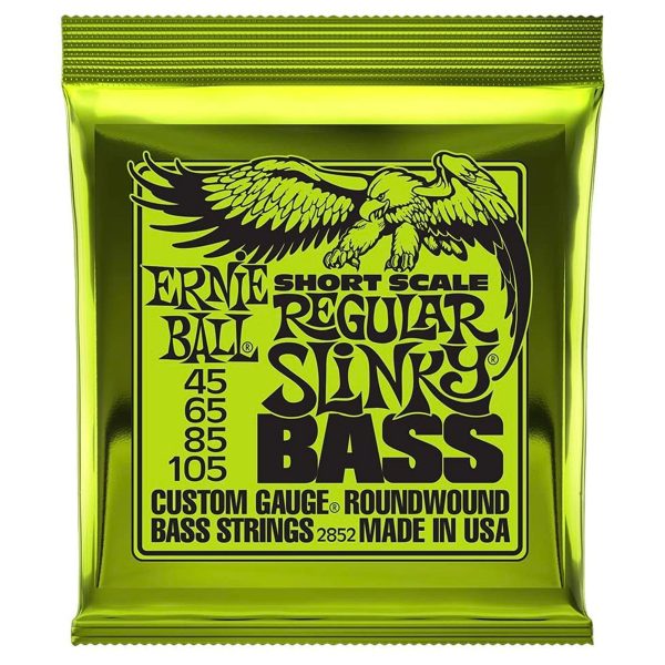 Ernie Ball Short Scale SlinkyBass Guitar Strings (45-105) For Discount