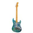 Fender CIJ Blue Paisley Stratocaster Used Online now