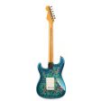 Fender CIJ Blue Paisley Stratocaster Used Online now