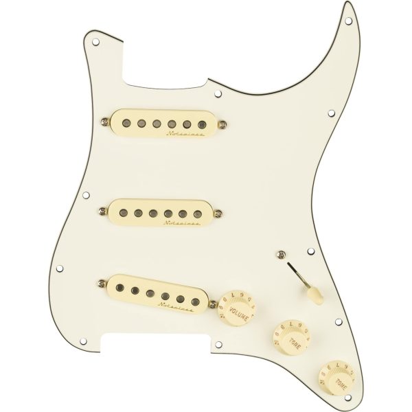 Fender Pre-Wired Strat Pickguard Vintage Noiseless Pickups Hot on Sale