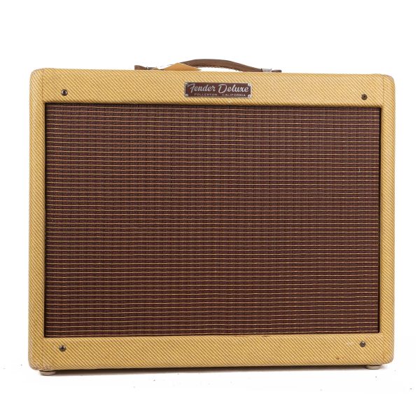 Fender Deluxe 5D3 Wide Panel Combo Amplifier Recovered Tweed Online Sale