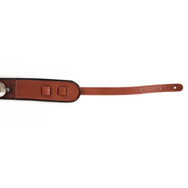 Jodi Head Concho Lou Lou Guitar Strap Brown For Discount