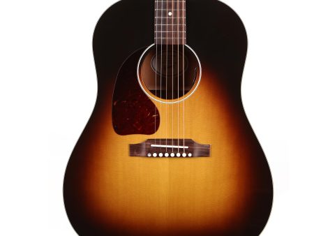 Gibson J-45 Standard Left-Handed Acoustic-Electric Vintage Sunburst Online Sale