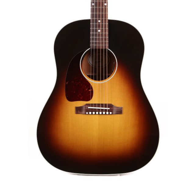 Gibson J-45 Standard Left-Handed Acoustic-Electric Vintage Sunburst Online Sale