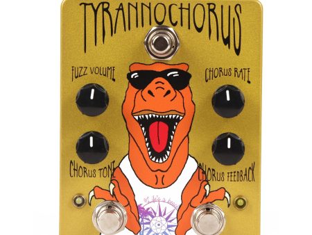 Fuzzrocious Tyrannochorus Gated Fuzz and Chorus Music Zoo Exclusive Gold Online now