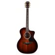 Taylor 224ce-K DLX Koa Grand Auditorium Acoustic-Electric Shaded Edgeburst Online Sale