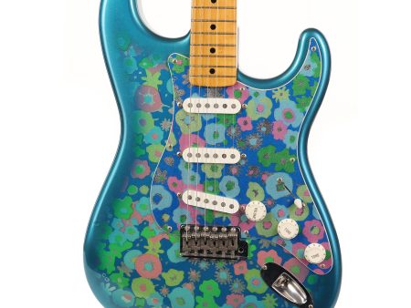 Fender CIJ Blue Paisley Stratocaster Used Online now