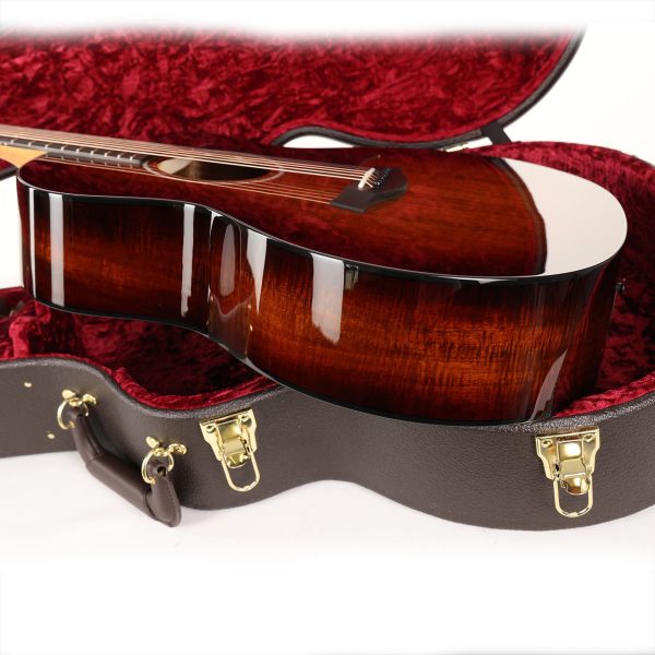 Taylor 224ce-K DLX Koa Grand Auditorium Acoustic-Electric Shaded Edgeburst Online Sale