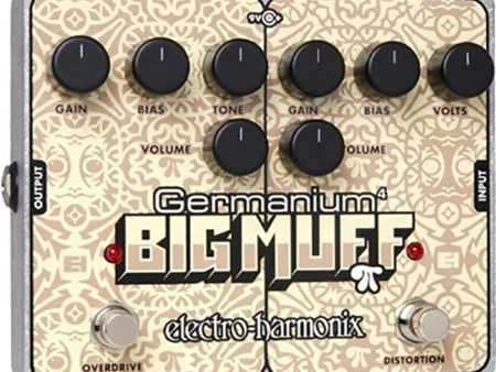 Electro-Harmonix Germanium 4 Big Muff Pi Overdrive Distortion Pedal Online