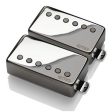 EMG 57 66 Electric Guitar Humbucker Pickup Set Chrome For Sale