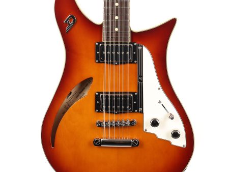 Duesenberg Double Cat 12-String Vintage Burst 2023 For Sale