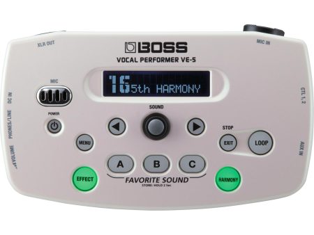 Boss VE-5 Vocal Performer Compact Vocal Processor Online Sale