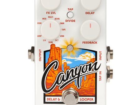 Electro-Harmonix Canyon Delay and Looper Effect Pedal Cheap